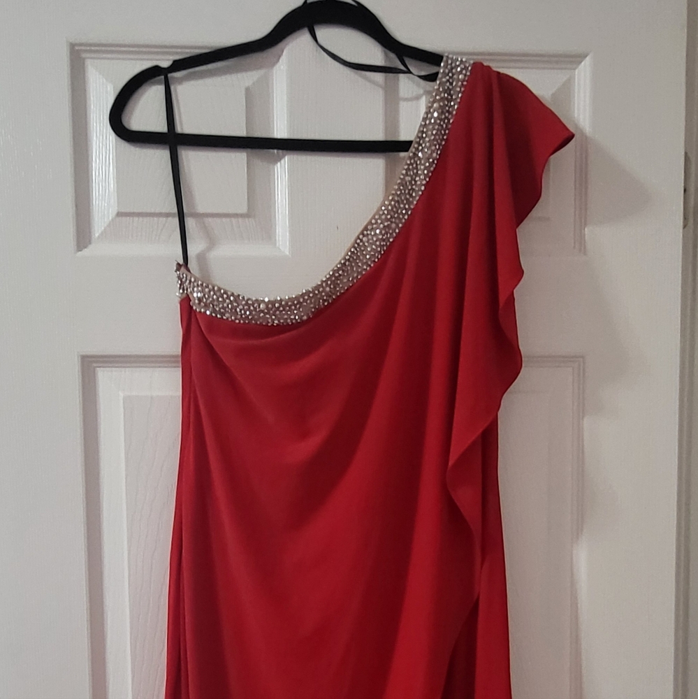 Evening gown.